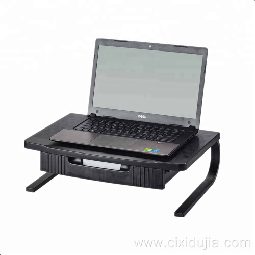 Useful Plastic&Steel Laptop/Monitor Stand Riser with Drawer